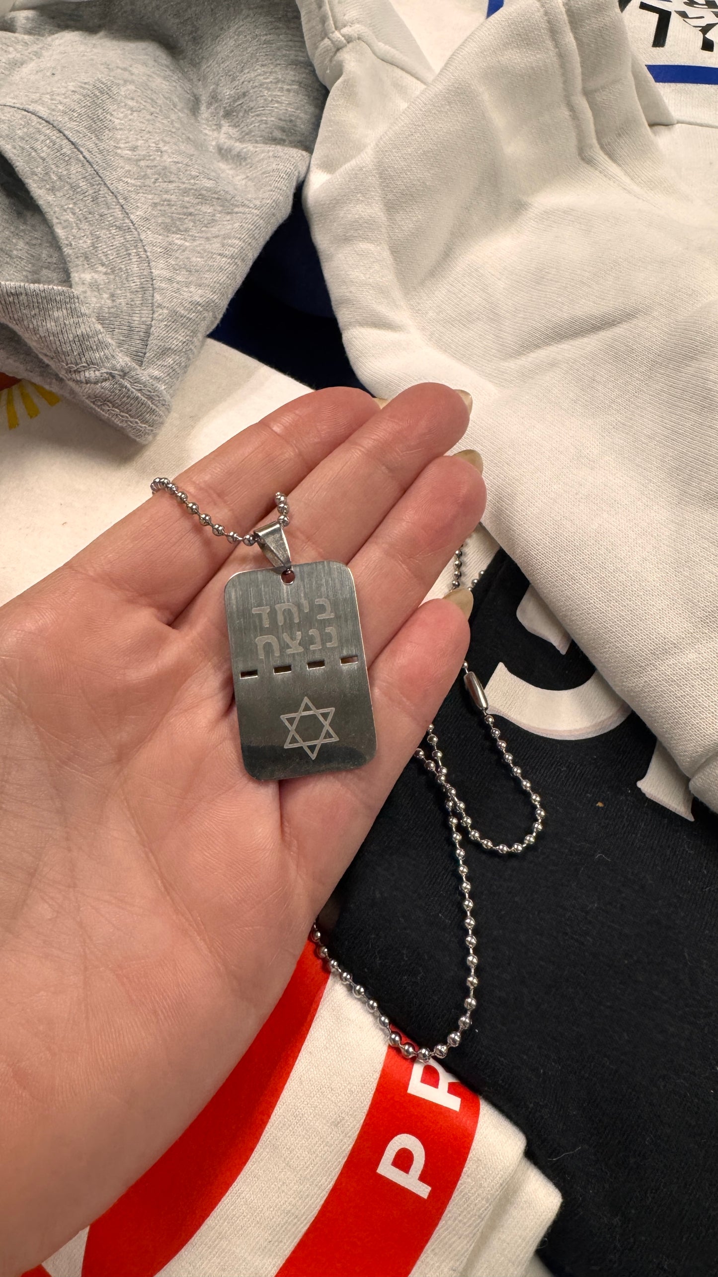 Necklace- Bring them Home Dog Tag stainless