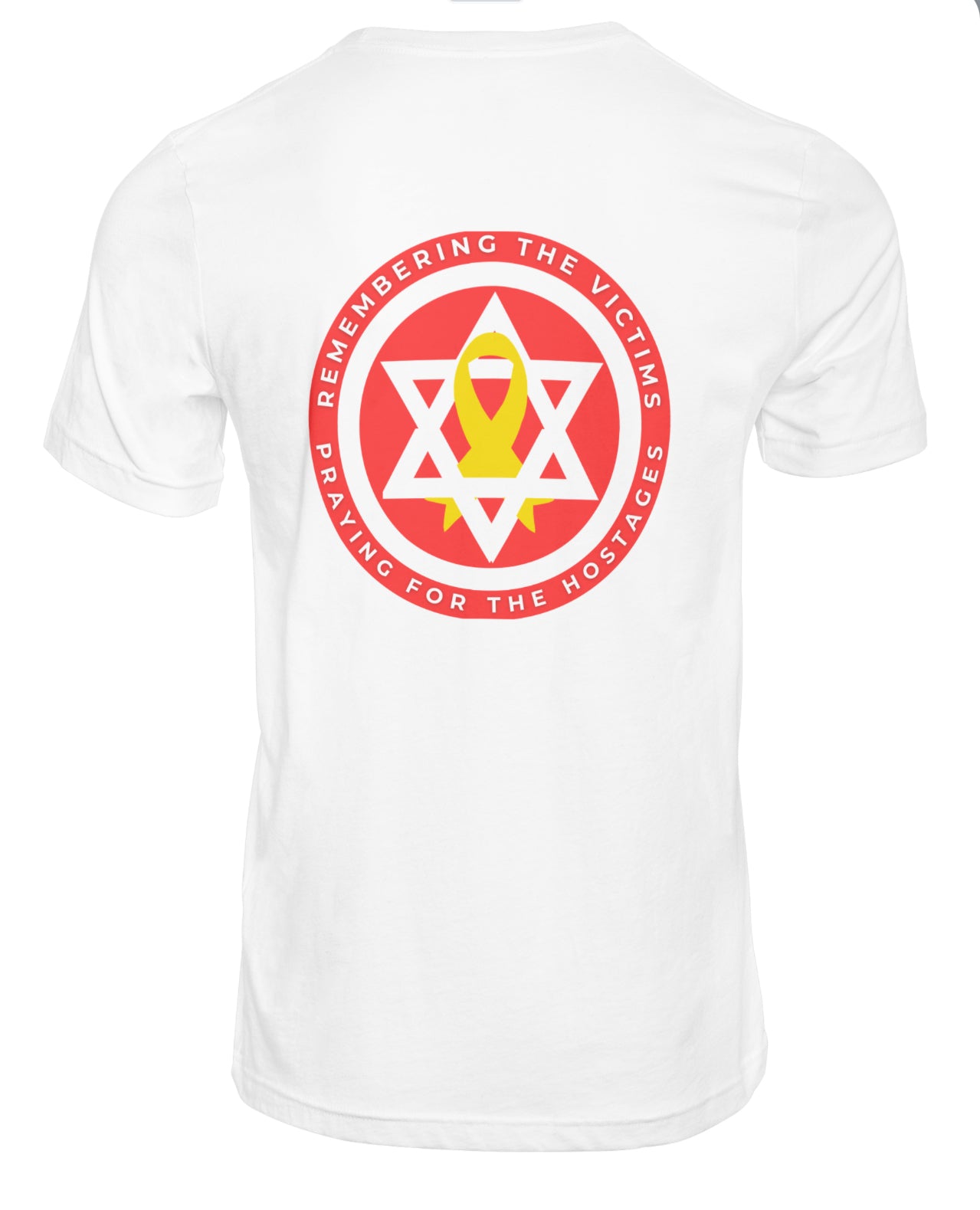 Remembering the victims, praying for the hostages Tshirt