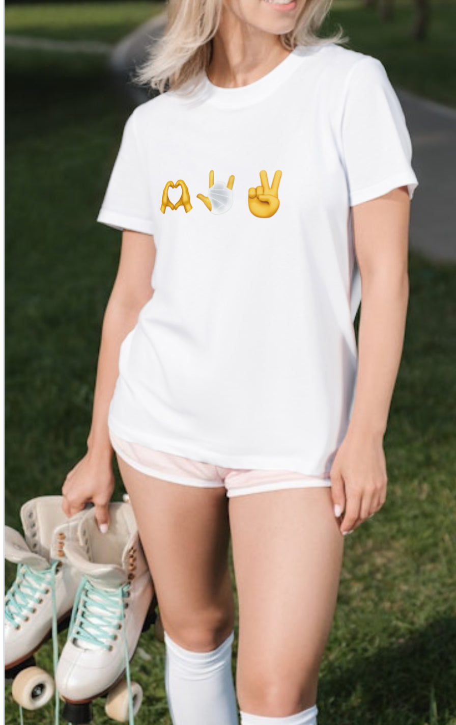 Hostage tribute tshirt white