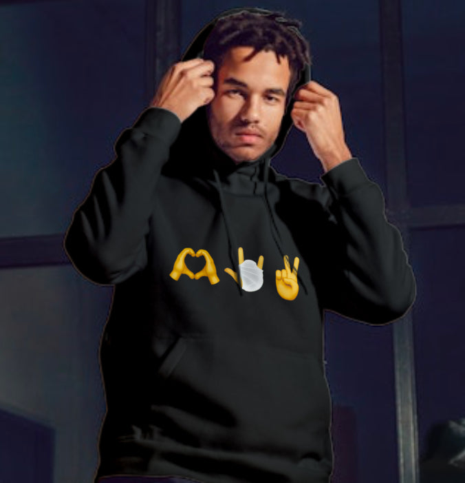 Hostage tribute hoodie black