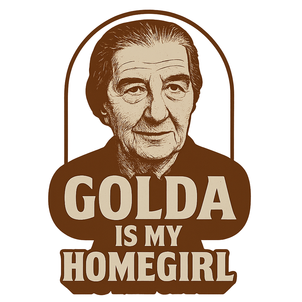 Golda is my homegirl - crewneck