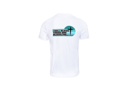 I will bless those who bless you Tshirt- white