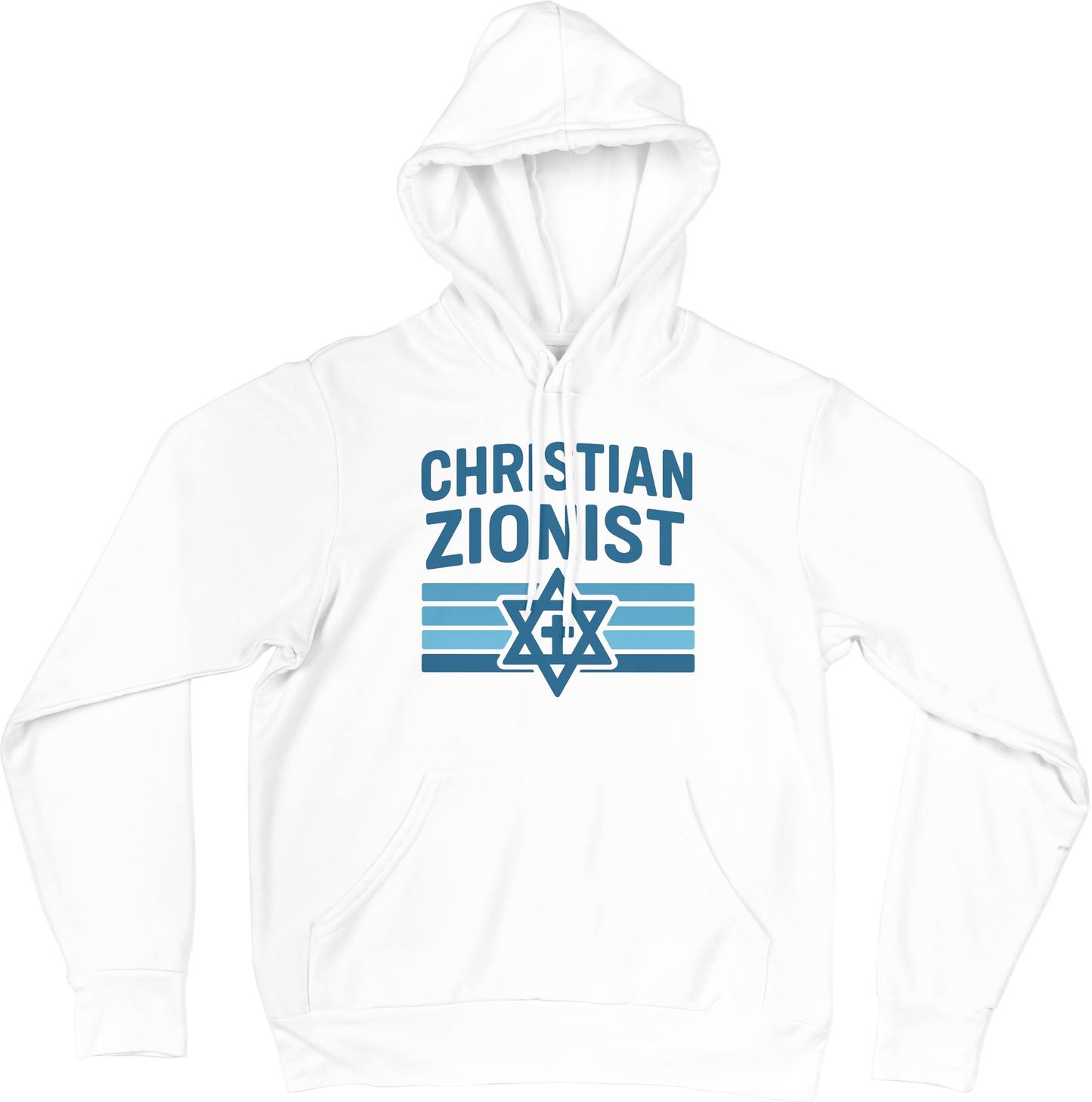 Christian Zionist- Hoodie White