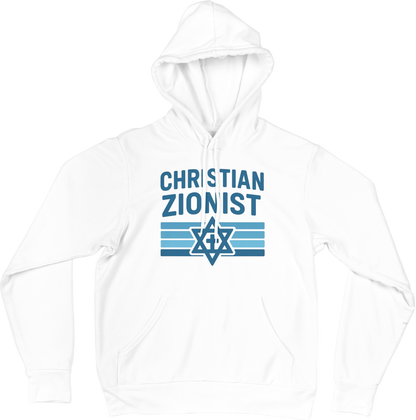 Christian Zionist- Hoodie White