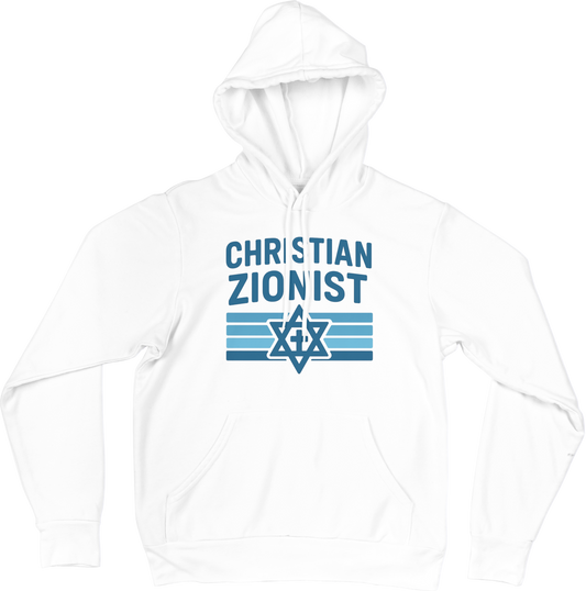 Christian Zionist- Hoodie White