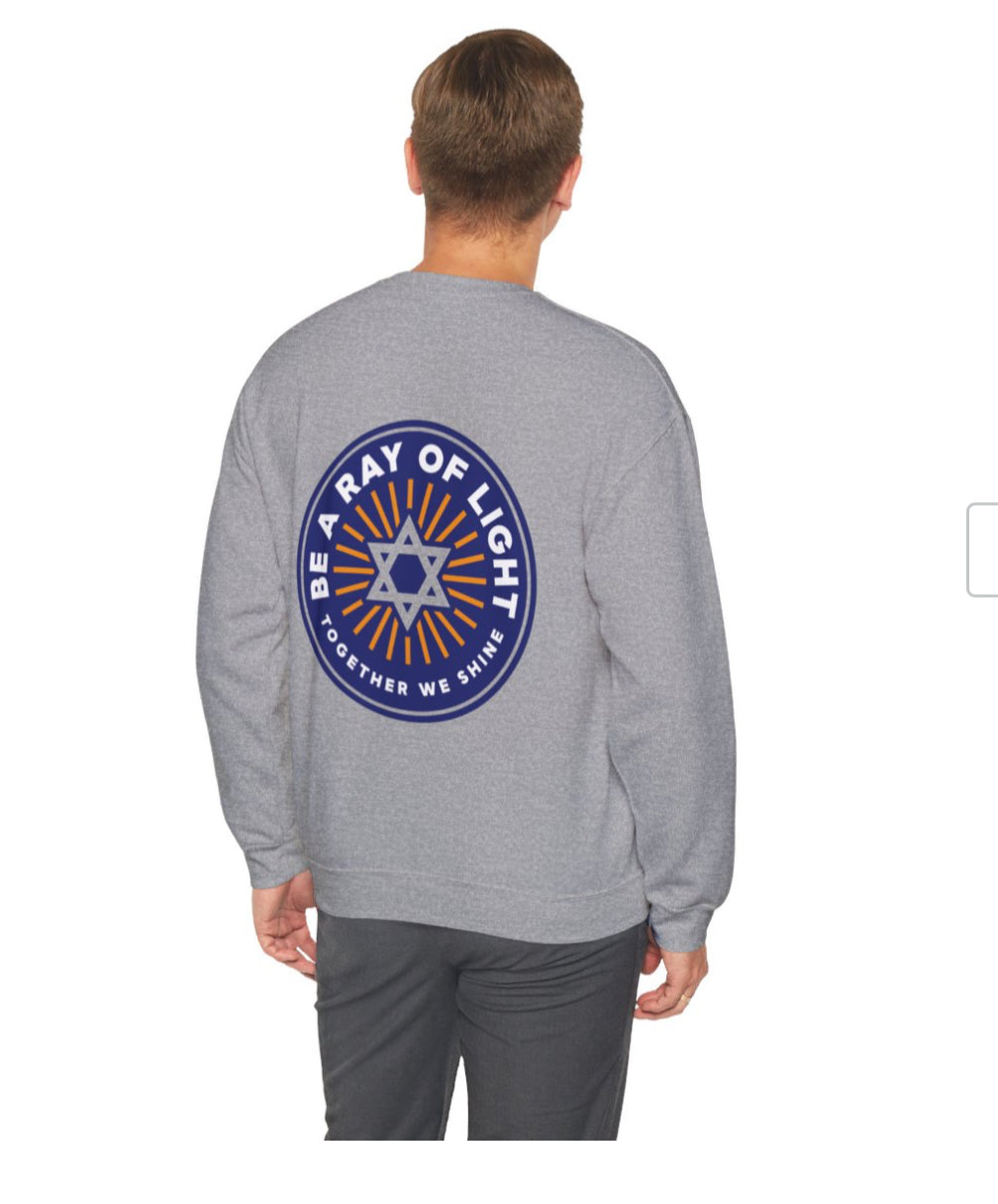 Ray of Light Crew Neck- Gray