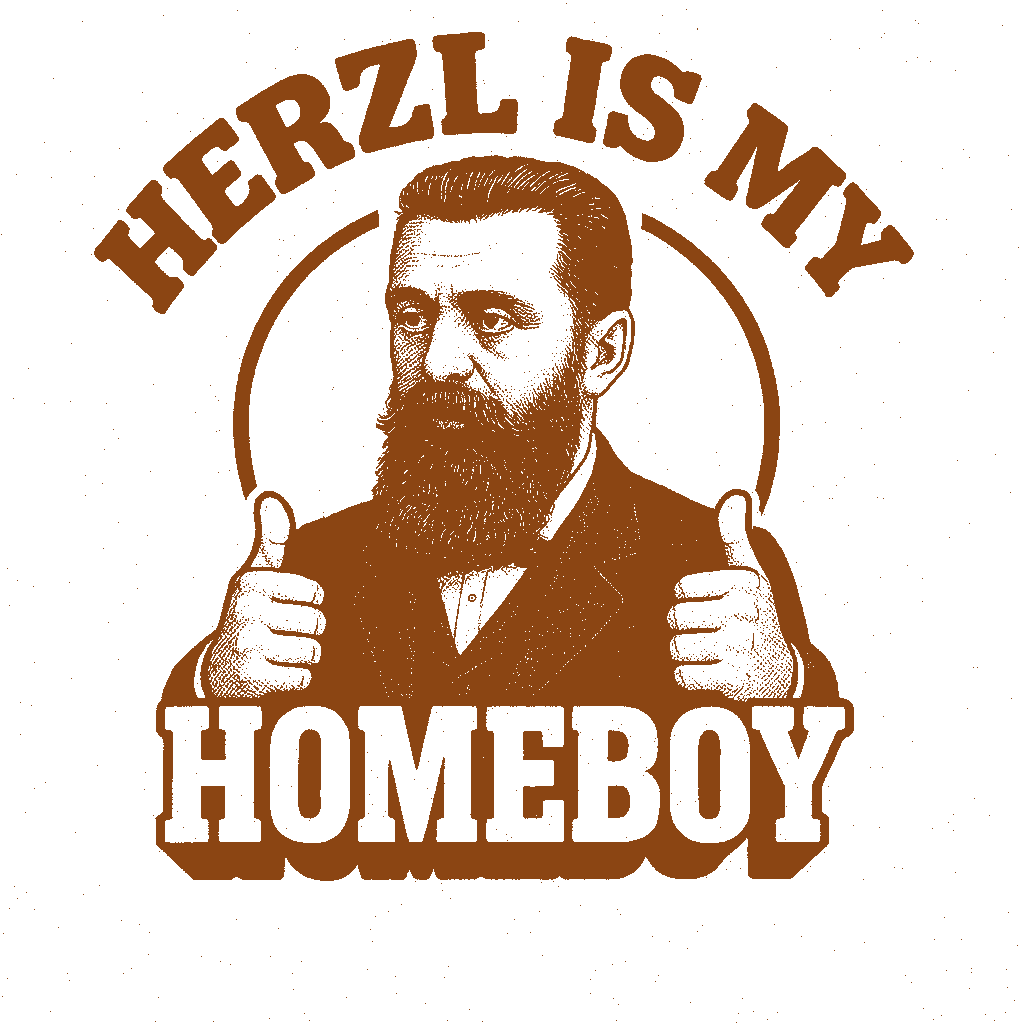 Hertzl is my homeboy - crewneck