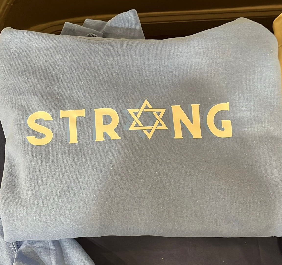 Strong Hoodie-blue