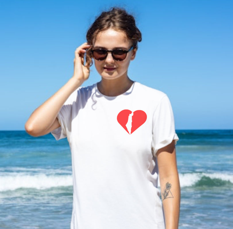 My Heart is with Israel T-shirt