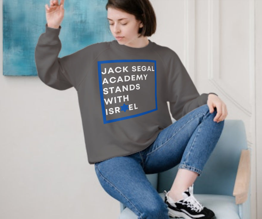 Jack Segal AcademyStands with Israel crewneck