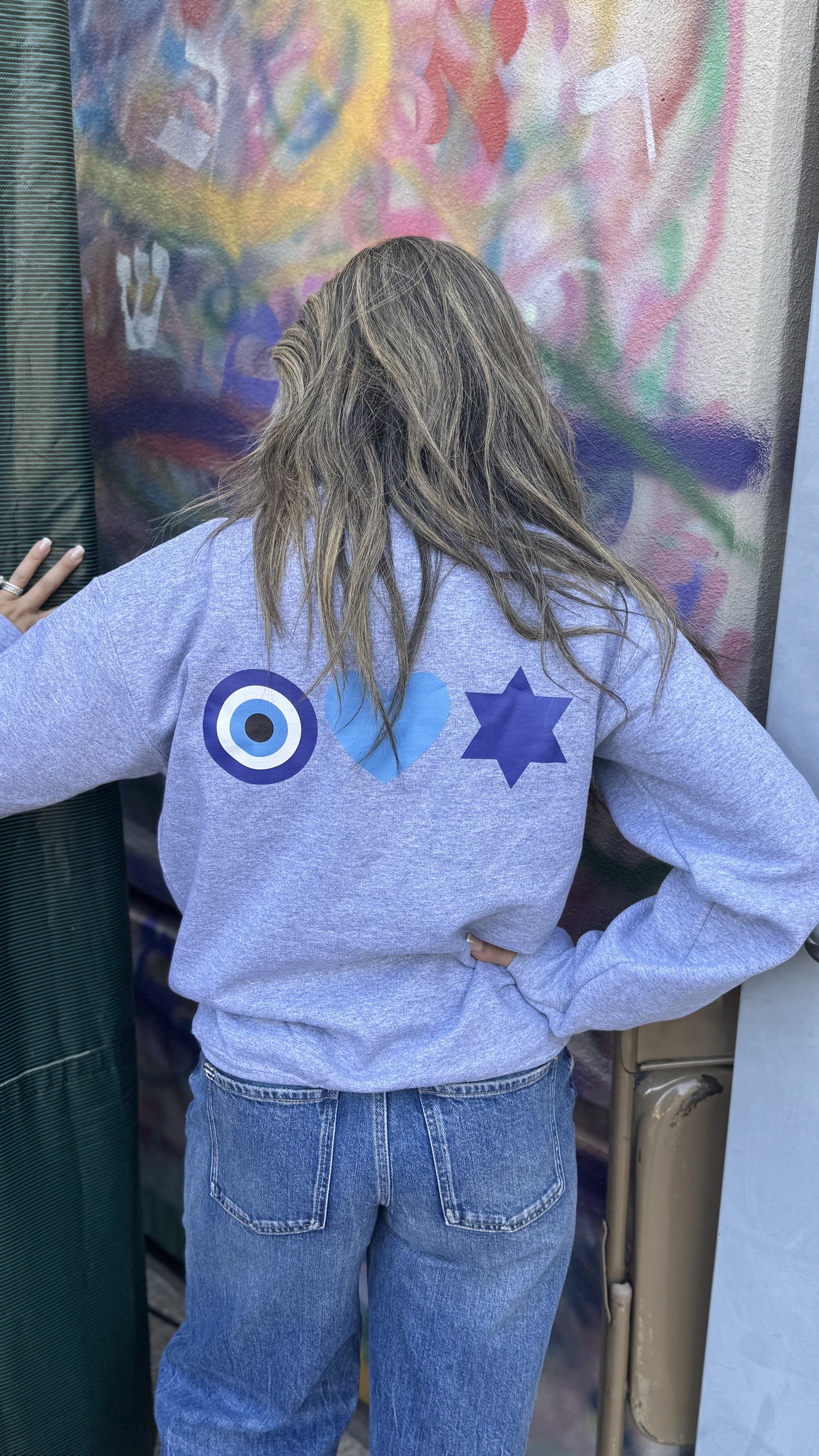 Eye Heart Star crewneck