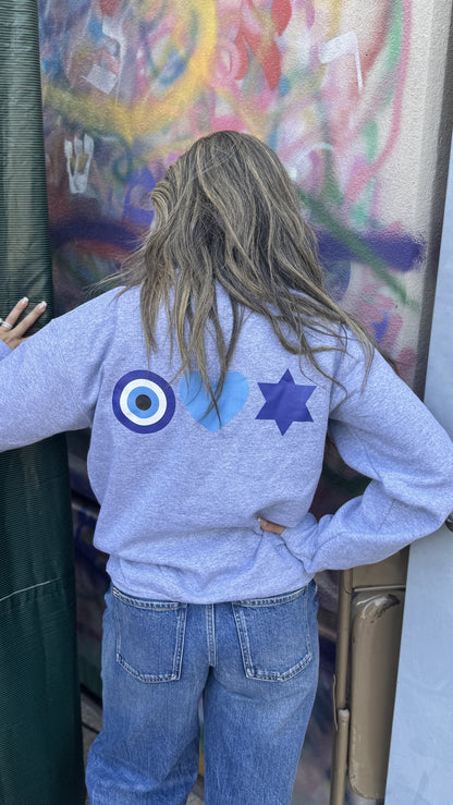 Eye Heart Star crewneck