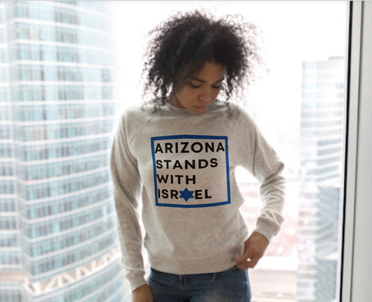 Stand with Israel - Arizona Crewneck