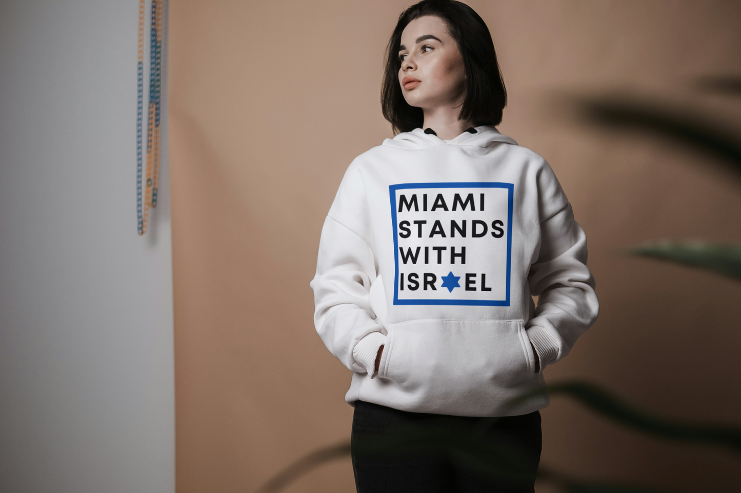 Stand with Israel - Miami, FL Hoodie