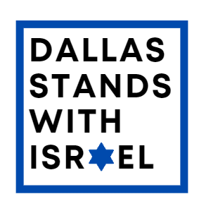 Stand with Israel - Dallas, TX T-Shirt