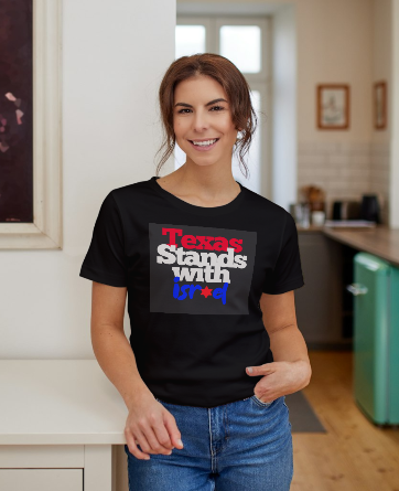 Stand With Israel - Texas T-Shirt