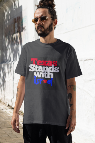 Stand With Israel - Texas T-Shirt