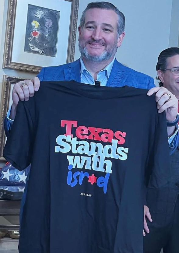 Stand With Israel - Texas T-Shirt